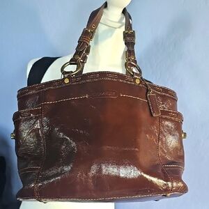 Coach Gallery Laced East West Tote